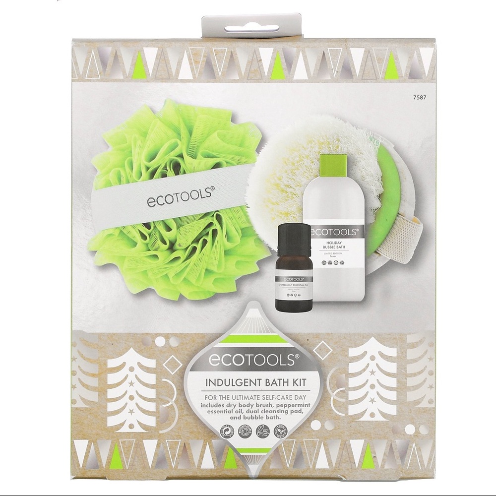 NEW Ecotools Indulgent Peppermint Bath Kit